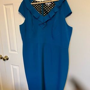 Teal dress